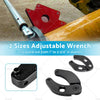 Hydraulic Cylinders Adjustable Gland Nut Wrench Spanner Tool Set