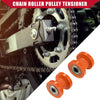 Motorcycle Mini Bike 2 x 8mm 10mm Chain Roller Pulley Tensioner