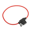 Car 4 x 14 Gauge Mini Blade Style Inline Fuse Holders with 20A Fuses