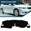 Honda Civic FL5 (2022-2024) Sun Protector Pad Black Dashboard Cover Mat