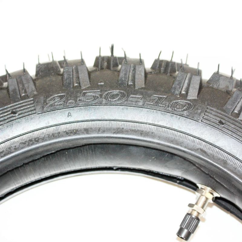 PIT PRO Dirt Bike 10" Front & Rear Knobby Tire Tubes