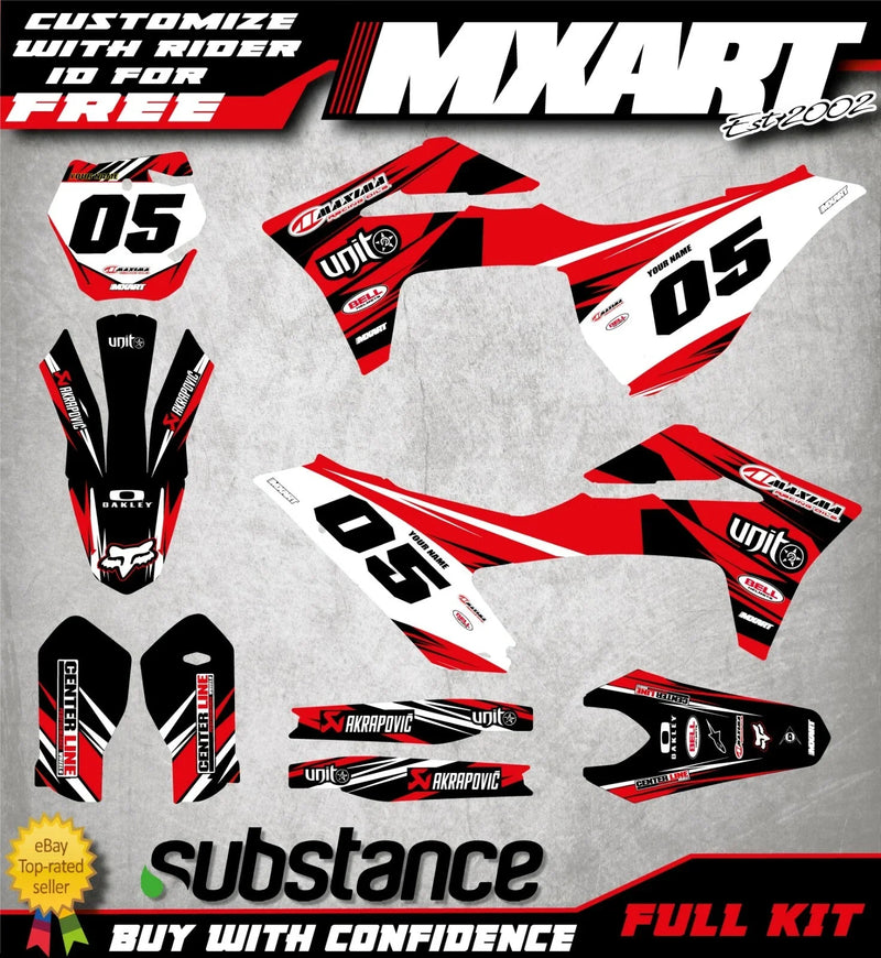 Gas Gas MC450F 2021 - Graphics Stickers Decal Kit
