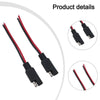 Motorcycle Cable Power Cord Disconnect Quick Connector