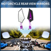 Motorcycle M8/M10 / 1 Set / Rear View Mirrors Handlebar