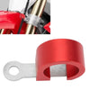 Honda CRF150R CRF450RX Red Front Brake Hose Guide Holder Clamp (2007-2025)