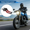Yamaha TMAX560 Adjustable Short Brake Clutch Levers - Black/Red (2019–2020)