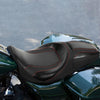 Harley Touring CVO Street Glide Black Driver Passenger Seat (2009-2023)