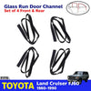 Set 4 Glass Run Door Channel Rubber Fits Toyota Land Cruiser BJ60 FJ60 FJ62 HJ60