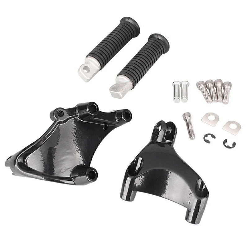 Harley XL883 XL1200 XL48 Passenger Footrest Rearset w/ Bracket (2014-2016)