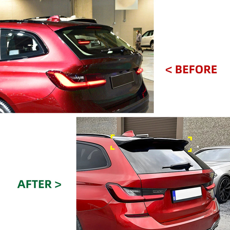 BMW 3 Series G21 (2019-2023) 1 x Gloss Black Bodykit Rear Spoiler Lip