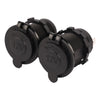 Car Marine ATV 2 x Cigarette Lighter Socket 12V Power Outlet Receptacle