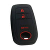 Toyota Corolla Cross Prius Silicone 3 Button Key Shell Case Cover