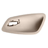 BMW 3 Series E90 (2005-2012) Beige Inner Door Handle Bowl Covers