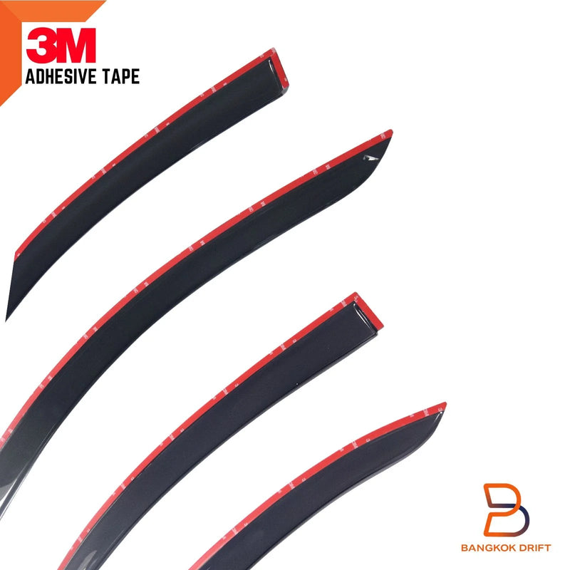 Nissan Micra K13 Hatchback 2010-2016 Weathershields Window Visors