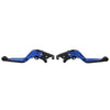 BMW R1200GS R1250GS Blue CNC Extendable Brake Clutch Levers (13-20)