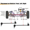 Dodge Caliber, Jeep Front Sway Bar Links (2009-2012)