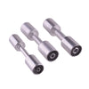 A / C Hose 3 x Aluminum Fitting Straight Beadlock Splice (Fits #6 #8 #10)