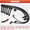 Honda Accord 7pcs Spark Plug Wire Ignition Coil Cable (1998-1999)