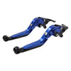 Honda ADV150 CNC Blue Extendable Brake Clutch Levers (2019-2020)
