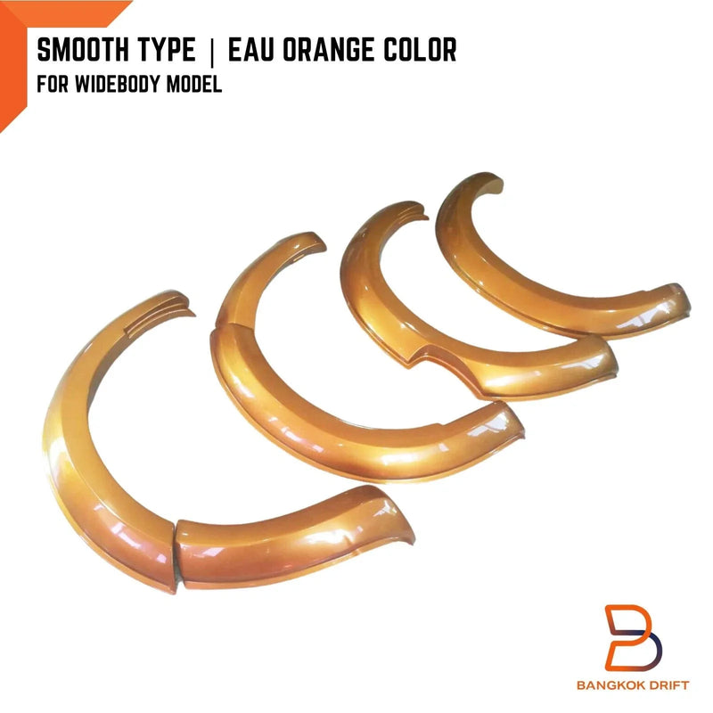 Nissan NP300 Navara D23 Widebody Orange Fender Flares (2015-2019)