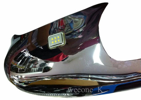 Toyota Hilux L.E.D Chrome Mirror Covers (2012-2013)