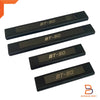 Mazda BT-50 Ute Black Chrome Door Sill Scuff Plates (2012-2019)