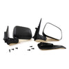 Toyota Hilux 1997-2006 Black Door Mirror x2