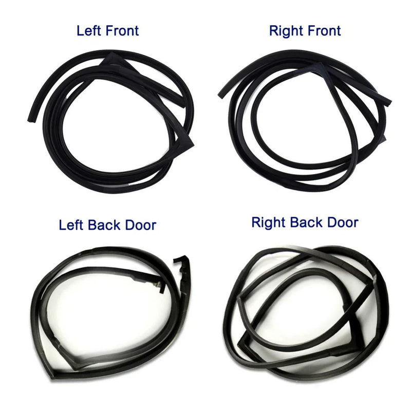 Door Seal Weatherstrip Rubber Fits 1976-1980 Toyota Land Cruiser FJ40 BJ40