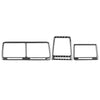 Dodge Challenger 3 x Carbon Fiber Interior Air Vent Outlet Covers (2008-2014)