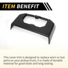 Toyota Tundra Carbon Fiber Armrest Box Rear Cup Holder Covers (22-24)