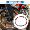 Motorcycle 120cm 10mm Red Hydraulic Brake Hose Line Pipeline