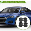 Honda Civic 8th Carbon Fiber Black 4 x Pcs Car Door Handle Cup Protectors