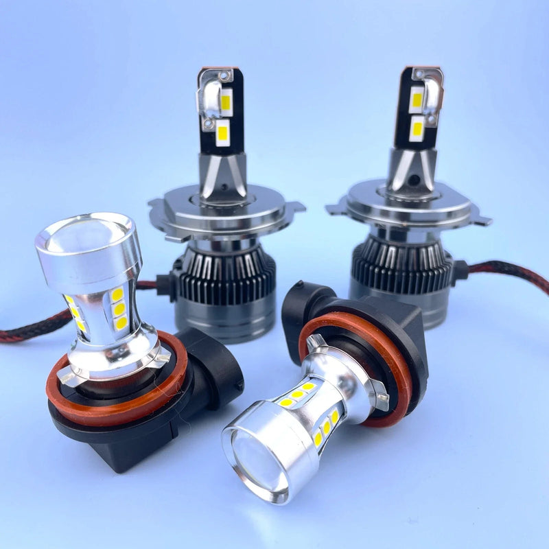 Toyota Landcruiser Prado LED Headlight Fog Light Package (1996-2009)