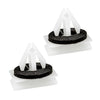 Ford 100 Pcs Rocker Panel Moulding Clips (Various Years)