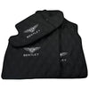 Bentley Continental GT (2004-2017) - Hand Made Set Black Leather Floor Mats