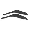 VW Golf 6 MK6 (2009-2014) Black 4 x Inner Door Handle Trim Covers