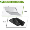 BMW 320i Silver Tone Front Right Washer Nozzle Cover