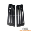 Harley Touring Glide Saddle Bag Lock Latch Covers (1993-2013)
