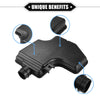 Honda CR-V (2007-2009) Black Car Air Intake Lower Resonator