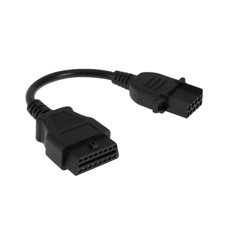 8 Pin to 16 Pin OBD2 Car Diagnostic Connector Adapter Extension Cable 30cm