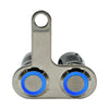 Handlebar 12V Blue LED Motorcycle Switch Waterproof