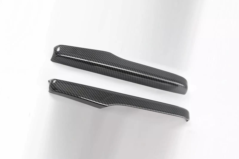 Honda Civic 2016-2021 Carbon Fiber Armrest Box Stripe Side Lid Cover Trim