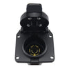 Vehicles Trailer Socket Adapter / 6-24V / 7 Pin Power Socket Connector