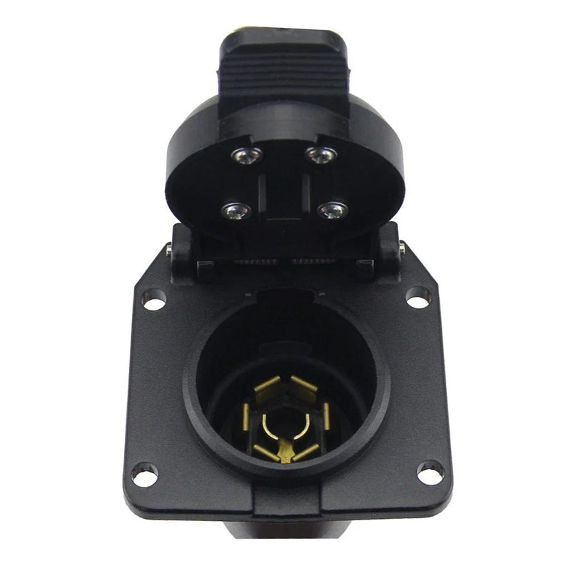 Vehicles Trailer Socket Adapter / 6-24V / 7 Pin Power Socket Connector