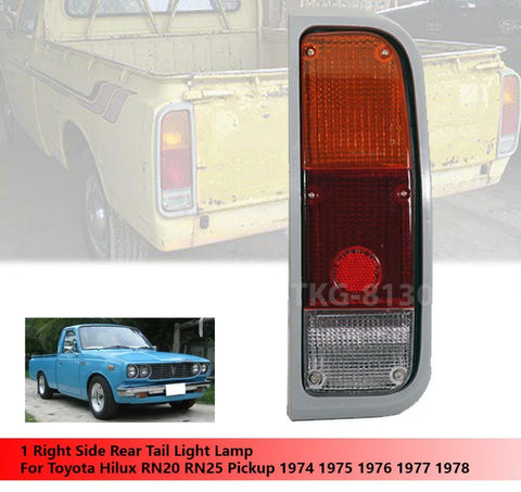Toyota Hilux RN20 RN25 2 x Rear Tail Light (1974-1978)