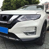 Nissan Rogue X-Trail Chrome Front Fog Light Cover Trim (2017-2020)