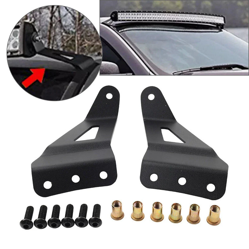 Off-Road Vehicles Upper Roof A-Pillar Light Bar Mounts