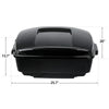 Harley Touring Road Glide King Trunk Luggage Solo Mount Rack (2014 - 2025)