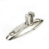 1 3/16 x 3 1/2 QUICK RELEASE Deck Silver Hinge Mount Bimini Top Marine Hardware