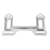 Honda Goldwing GL1800 Bumper License Plate Mounting Bracket Holder (2001-2010)
